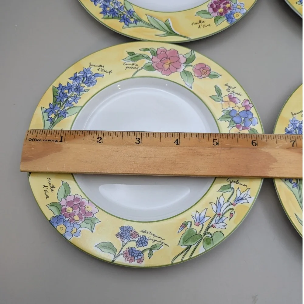 VTG Sakura Creme Brulee Sue Zipkin Stoneware 11 Piece Tea Set Sugar Creamer 1995